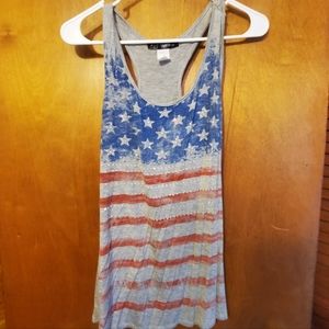 Sequened flag tank